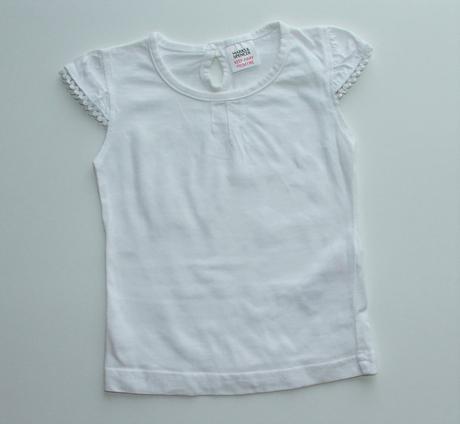 K60 bílé dívčí tílko vel. 68, marks & spencer,68