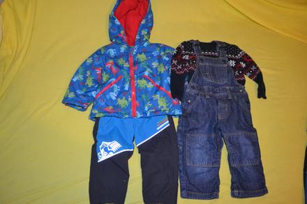 Zimní set,nové oteplené kalhoty kugo,bunda,v.74, kugo,74