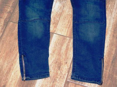 Dámské-dívčí elastické džíny-skinny, h&m,34