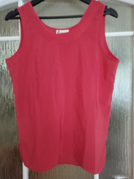 Červený top, bonmarché,xxl
