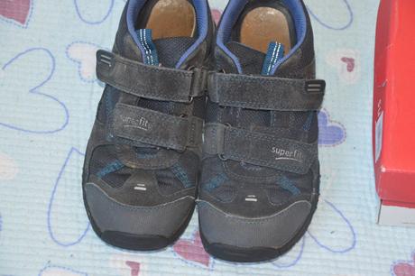 Modré celoroční boty superfit, superfit,36