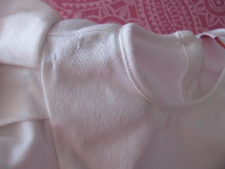 Bílá bavlněná elastická halenka,tričko ted baker, 92