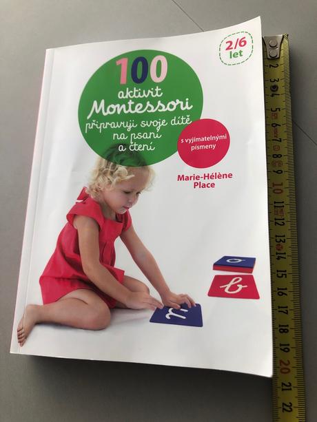 100 různých aktiv montessori pedagog kniha 2-6let, 
