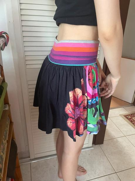 Sukně desigual vel 13/14l točivá hodně nabíraná, desigual,164