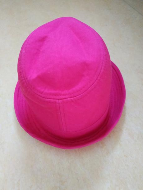 Klobouk dětský růžový, 