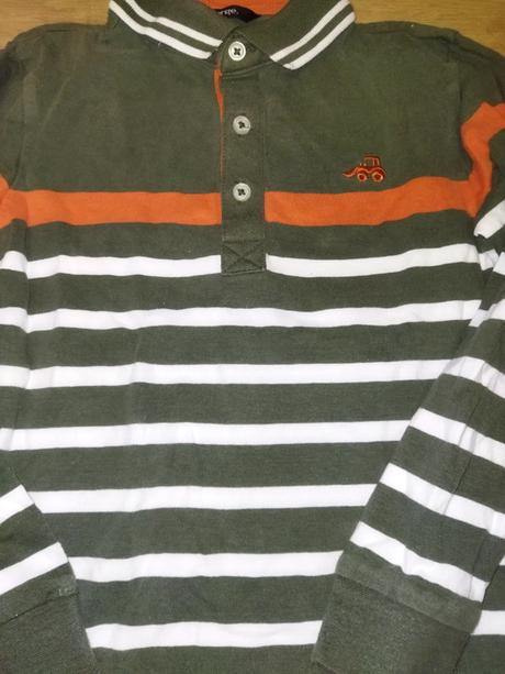 Pruhované polotričko hnědé 116 george, george,116