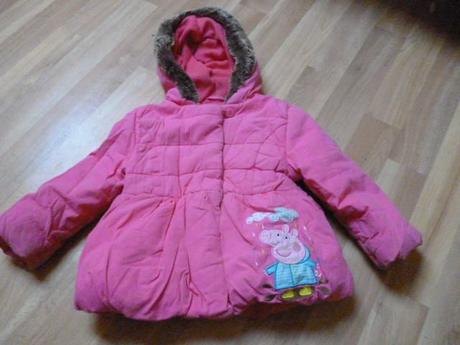 Zimní bunda peppa pig vel.1-1,5, 86