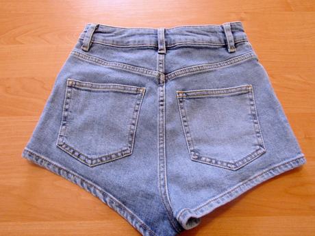 Dívčí džínové šortky vel 146, denim,146