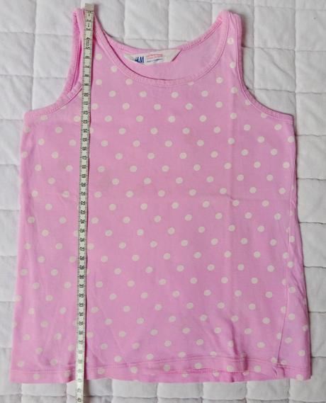 Puntíkovaný nátělník, h&m,116