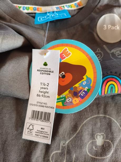 Triko dl.rukáv pro kluka duggee 86/92, george,86 / 92