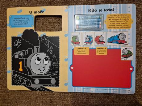 Interaktivní knížka - tomáš a jeho přátelé, 