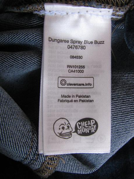 Dámský džínový elastický overal cheap monday, xs