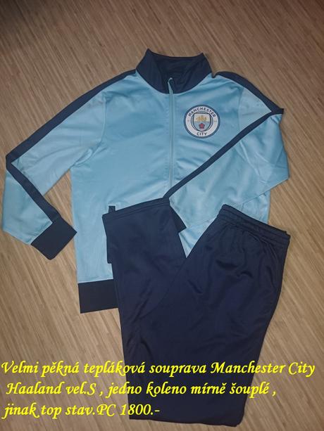Tepláková souprava manchester city haaland vel.s, s