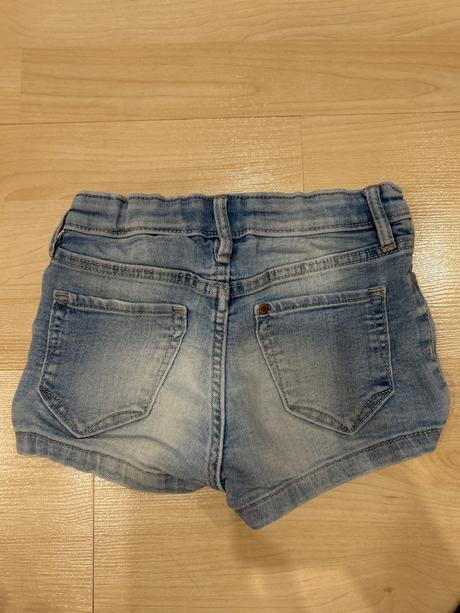 Riflové šortky, h&m,122