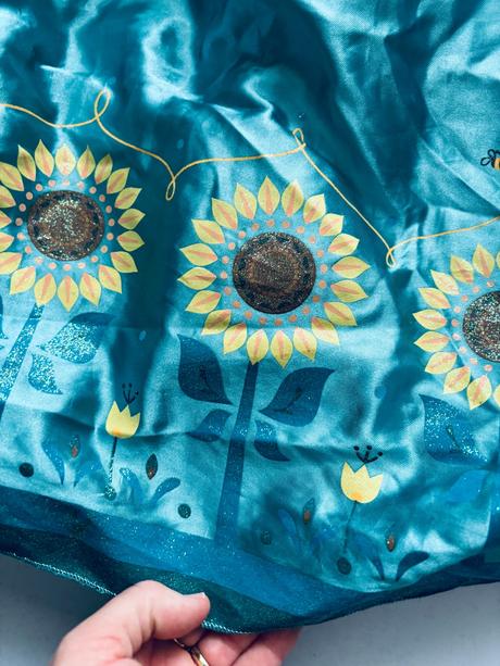 An5/ kostým anna - frozen zn. disney - v.5/6 let,