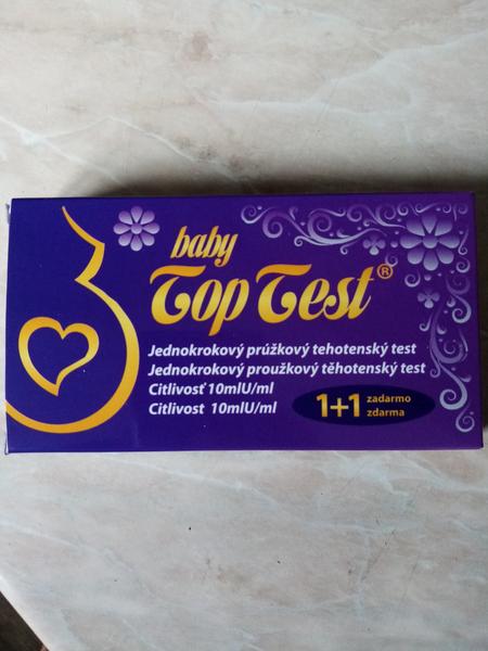 Holky máte zkušenost s těhotenským testem Baby Top test?