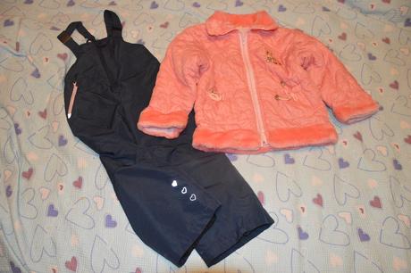 116 122 zimní bunda oteplené kalhoty oteplováky, lupilu,116