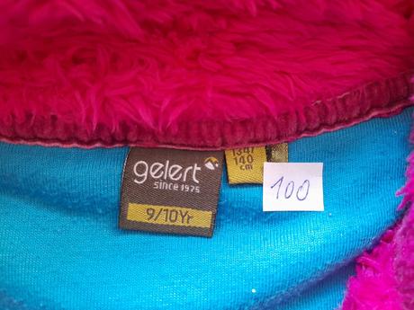 Chlupatá mikina gelert vel 134/140, gelert,134