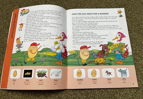 Jak šlo vejce na vandr - my first reading,