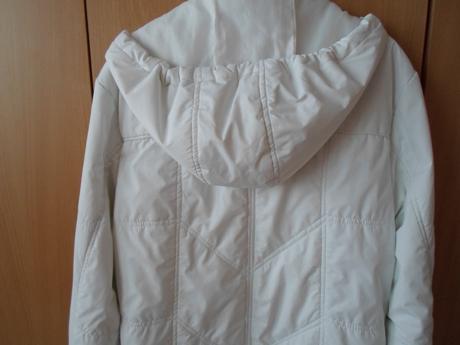 Bílá bunda bundička bílý kabát kabátek, m