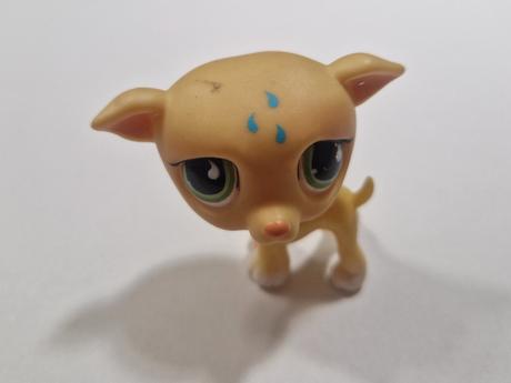 Littlest pet shop žlutý pes, 