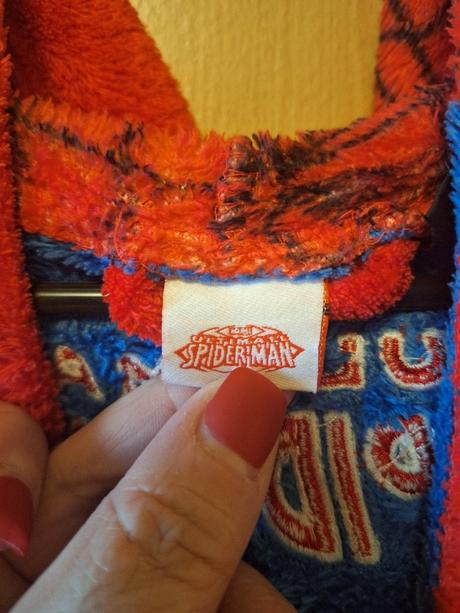 Chlapecký župan, spiderman, zn. marvel, vel.5-6let, marvel,116
