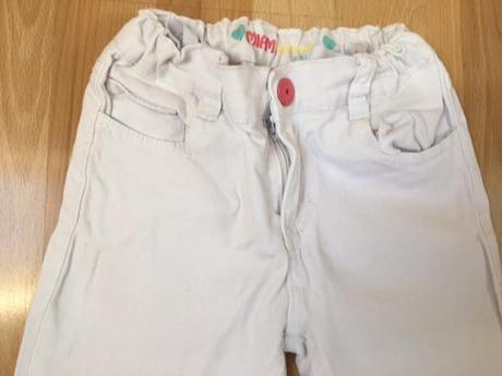Bílé kalhoty s regulací/džegíny, evie angel,116