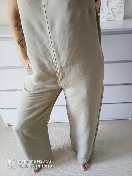 Kalhotový overal zn."zara" vel."m", zara,m