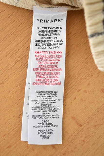 Kalhoty vel. 10 - 11 let, primark,146