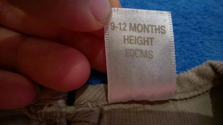 Manžestrové šaty, next, vel 86, top stav, next,86