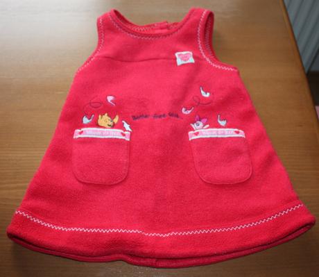 Fleecové šaty disney, 74