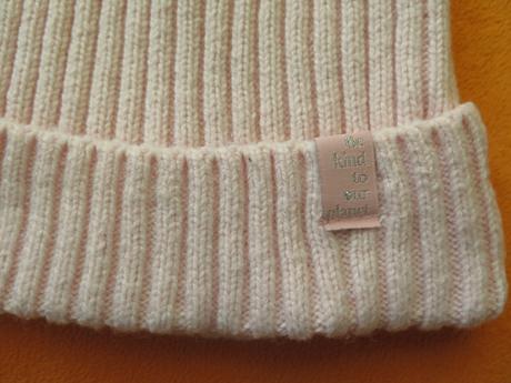 Čepice sv. růžová s ušima, h&m,110