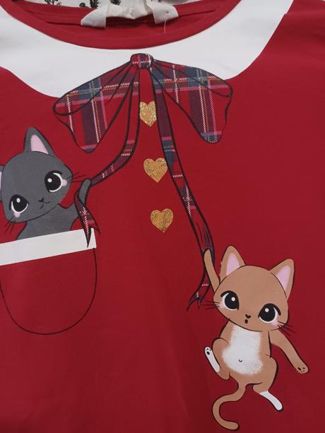 Vánoční tričko h&m 134/140, 140