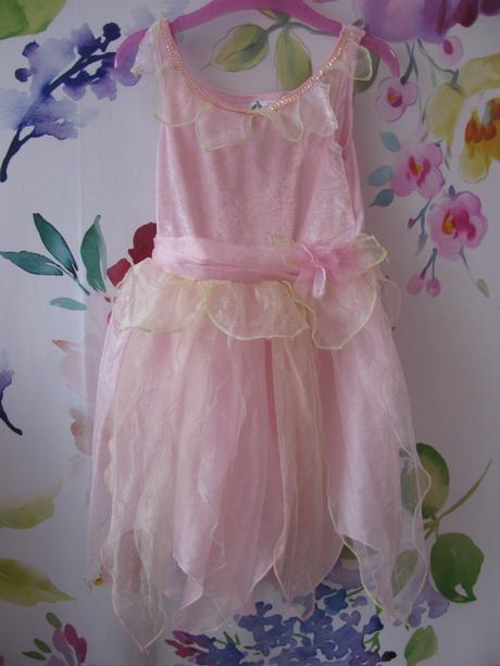 Karneval-růžové šaty pro vílu, vel.3-5 let.,