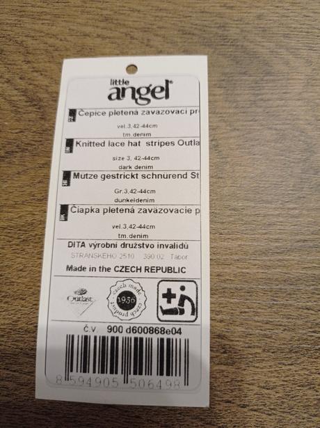 Zimní čepice little angel outlast vel. 3, little angel®,86