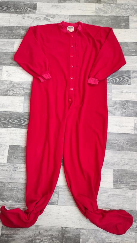 Overal fleece do spaní-dámský vel.l, l