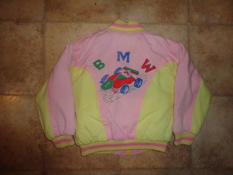 Bunda růžovo-žlutá, 86