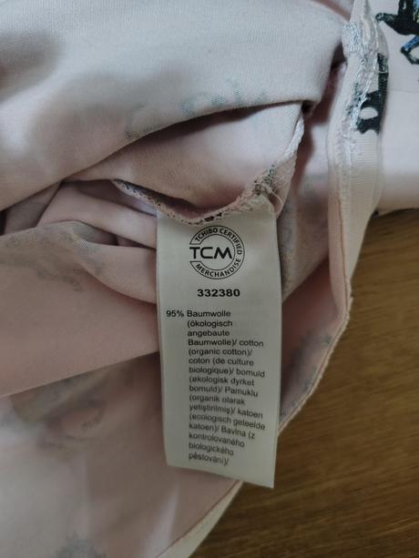 Dívčí triko dl. ruk. c&a 146/152 koně, c&a,146