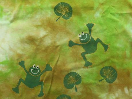 Tričko s žabkami, l