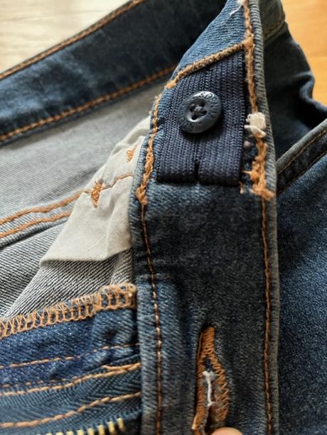 Klasické rifle džíny, h&m,170