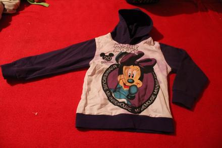 Dívčí mikina minnie vel. 104 - 110, disney,104