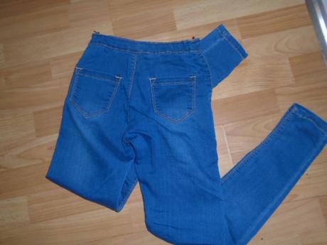 Džíny měkké slim vel 11l 146/152 pro hubené, 146