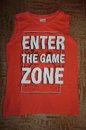 Letní tílko s nápisem vel. 134-140, chapter young,134