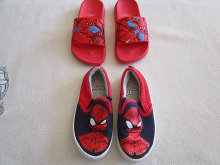 Pěkné bačkory a pantofle spiderman, č. 27 a 29, 27