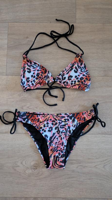 Aa18 dámské dvojdílné plavky, bikiny vel. 34, xs, xs