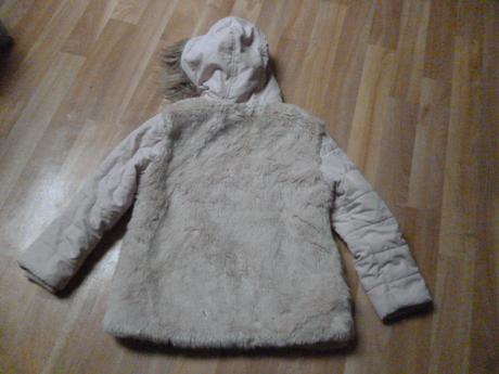 Kožíšková bunda vel. 6-7, 122