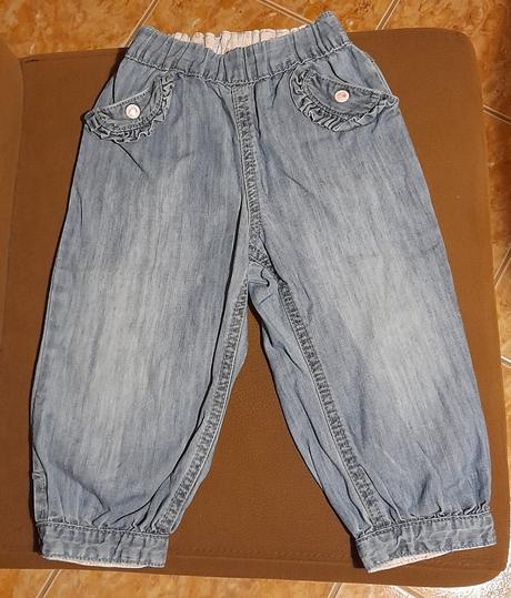Dívčí letní kalhoty h&m, vel.86, h&m,86