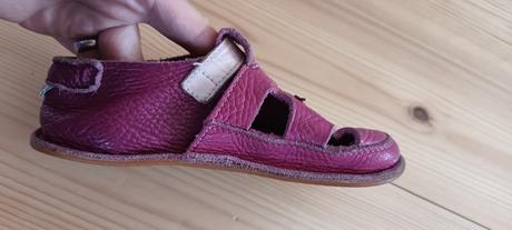 Růžové barefoot sandály, tikki,27
