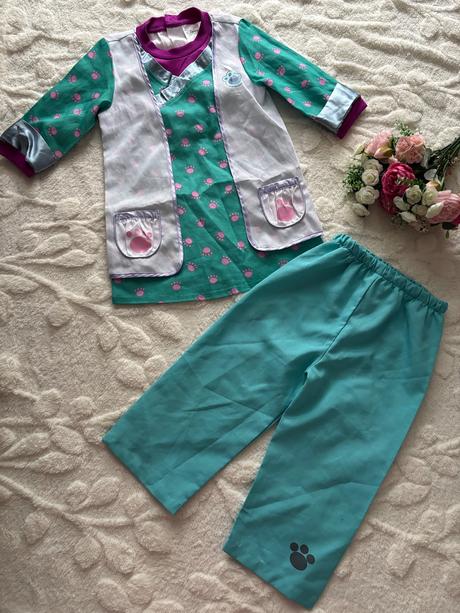 An26/ kostým doktorka plyšaková - v.5 let, 