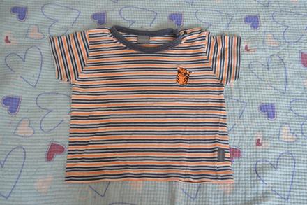 Prouhaté triko s vyšitým tygříkem, schiesser,86